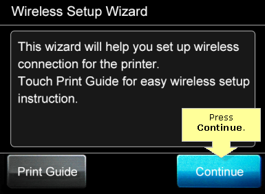 hp wireless printer install wizard